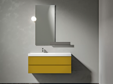 GIU 9134 - Single wall-mounted vanity unit with drawers by Edoné by Agorà - view 2